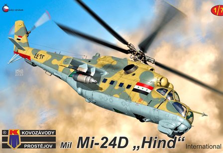 KPM KPM0198 - Mil Mi-24D "Hind" International - 1:72