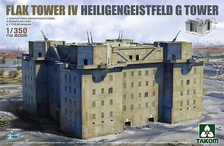 Takom 6005 Flak Tower IV Heiligengeistfeld G Tower
