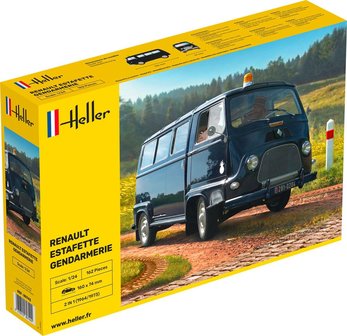 Heller 80742 - Renault Estafette Gendarmerie - 1:24