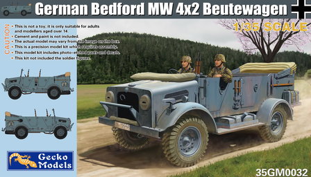 Gecko Models 35GM0032 - German Bedford MW 4x2 Beutewagen - 1:35