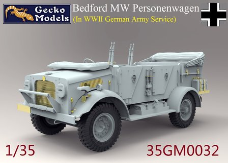 Gecko Models 35GM0032 - German Bedford MW 4x2 Beutewagen - 1:35