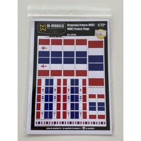 M-Models NT0109 WW2 Flags France (Clean version)
