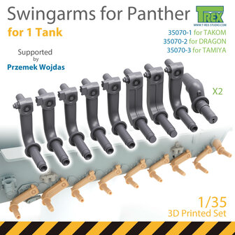 TR35070-2 - Panther Swingarms Set for DRAGON - 1:35 - [T-Rex Studio]