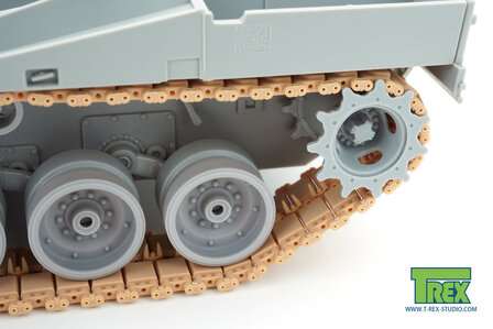 TR85048 - M1 Abrams T156 Tracks (metal pins) - 1:35 - [T-Rex Studio]
