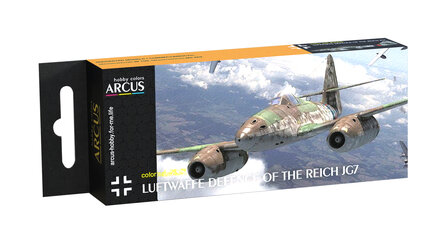 Arcus Hobby Colors 2005 - Luftwaffe Defence of The Reich JG7  - Paint Set