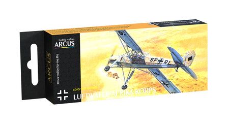 Arcus Hobby Colors 2009 - Luftwaffe Afrika Korps - Paint Set