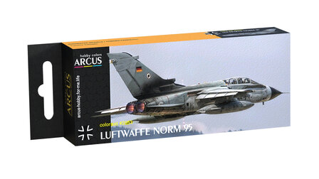Arcus Hobby Colors 2051 - Luftwaffe Norm 95  - Paint Set