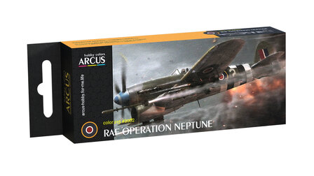 Arcus Hobby Colors 3002 - RAF Operation Neptune - Paint Set