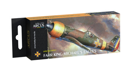 Arcus Hobby Colors 4001 - FARR King Michael&#039;s Eagles  - Paint Set