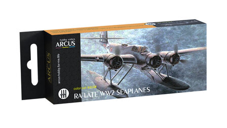 Arcus Hobby Colors 4014 - RA Late WW2 Seaplanes - Paint Set