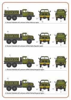 Armory AR14804 - VZ-20-350 air tanker on ZiL-131 chassis - 1:144