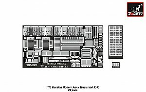 Armory AR72407-R - Russian Modern 6x6 Military Cargo Truck mod.5350, LIMITED EDITION - 1:72