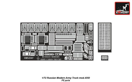 Armory AR72406-R - Russian Modern 4x4 Military Cargo Truck mod.4350, LIMITED EDITION - 1:72