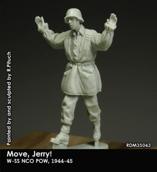 RDM35043 - W-SS NCO POW, 1944-45 (Move, Jerry!)  - 1:35 - [RADO Miniatures]
