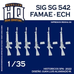 HQ35503 - Sig SG 542 Famae - ECH - 1:35 - [HQ - Modeller`s Head Quarters]