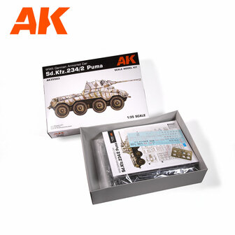 AK35503 - Sd.Kfz.234/2 Puma - 1:35 - [AK Interactive]