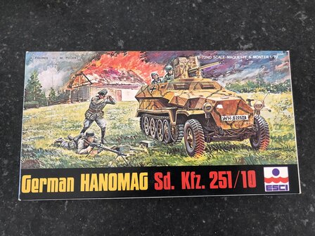 Esci 8053 - German Hanomag Sd. Kfz. 251/10 - 1:72