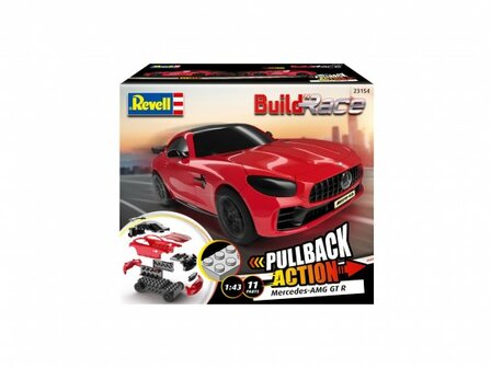 Revell 23154 - Build 'n Race Mercedes-AMG GT R - Red - 1:43
