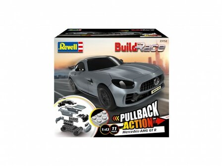 Revell 23152 - Build &#039;n Race Mercedes-AMG GT R - Black - 1:43