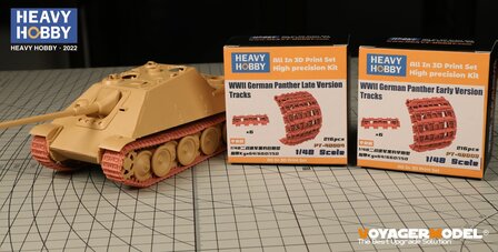 Heavy Hobby PT-48004 - WWII German Panther Late Version Tracks - 1:48