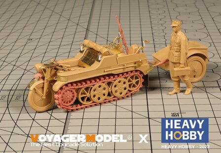 Heavy Hobby PT-35072 - WWII German Sd.Kfz.2 Kleines Kettenkard Normal Tracks - 1:35