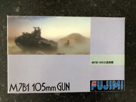 Fujimi 38040 / WA-40 - M7B1 105mm gun - 1:76