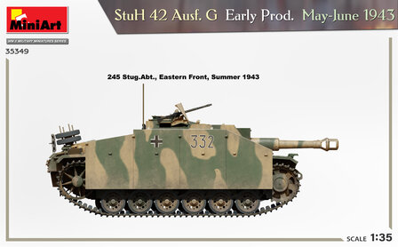 MiniArt 35349 - StuH 42 Ausf. G Early Prod. May-June 1943 - 1:35