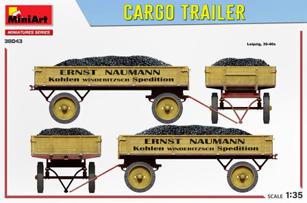 MiniArt 38043 - German Cargo Trailer - 1:35