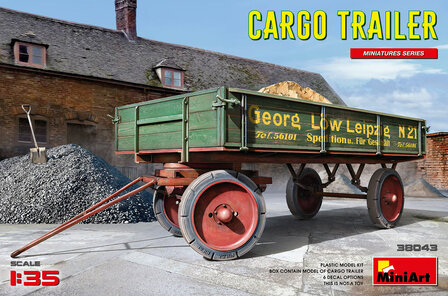 MiniArt 38043 - German Cargo Trailer - 1:35