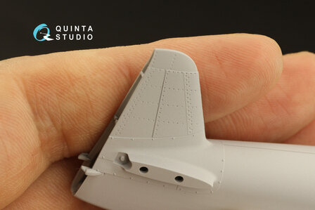 Quinta Studio QP48013 - Yak-9D Exterior set (for Zvezda kit) - 1:48
