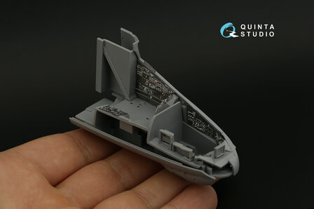 Quinta Studio QDS-48295 - Mi-35M 3D-Printed &amp; coloured Interior on decal paper (for Zvezda kit) - Small Version - 1:48