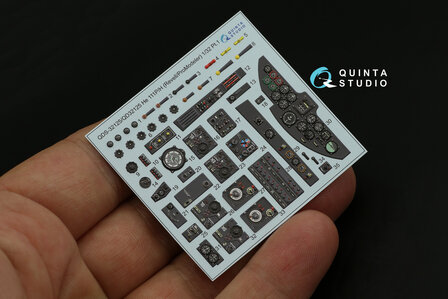 Quinta Studio QDS-32125 - He 111 P/H 3D-Printed &amp; coloured Interior on decal paper (for Revell/ProModeler kit) - Small Version - 1:32