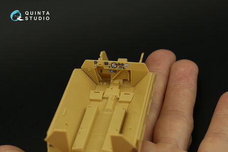 Quinta Studio QD48293 - Sd.Kfz 251/1 Ausf.D 3D-Printed &amp; coloured Interior on decal paper (for Tamiya kit) - 1:48
