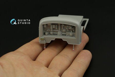 Quinta Studio QD48294 - Opel Blitz family 3D-Printed &amp; coloured Interior on decal paper (for Tamiya/Italeri kit) - 1:48