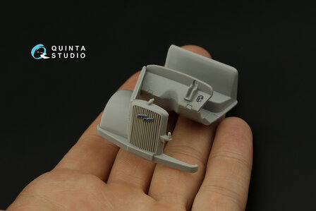 Quinta Studio QD48294 - Opel Blitz family 3D-Printed &amp; coloured Interior on decal paper (for Tamiya/Italeri kit) - 1:48