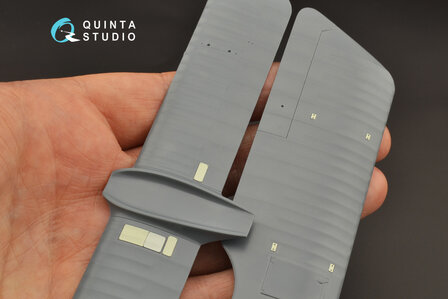 Quinta Studio QD48235 - Pfalz D.IIIa 3D-Printed &amp; coloured Interior on decal paper (for Eduard kit) - 1:48