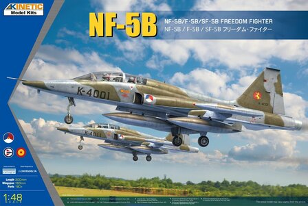 Kinetic K48117 - NF-5B NF-5B/F-5B/SF-5B Freedom Fighter - 1:48