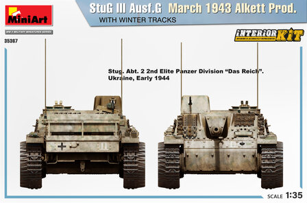 MiniArt 35367 - StuG III Ausf. G March 1943 Alkett Prod. With Winter Tracks. Interior Kit - 1:35