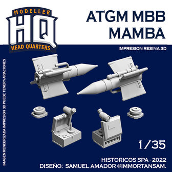 HQ35506 - ATGM MBB Mamba - 1:35 - [HQ - Modeller`s Head Quarters]