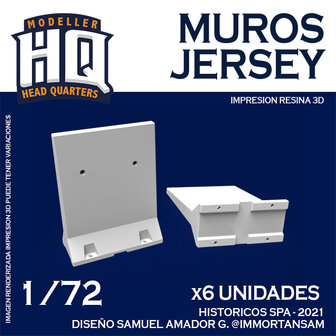 HQ72502 - Muros Jersey - 1:72 - [HQ - Modeller`s Head Quarters]