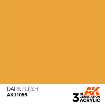 AK11056 - Dark Flesh  - Acrylic - 17 ml - [AK Interactive]