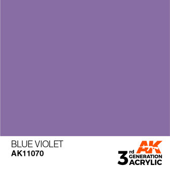 AK11070 - Blue Violet  - Acrylic - 17 ml - [AK Interactive]