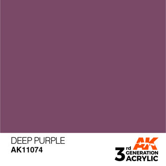 AK11074 - Deep Purple  - Intense - 17 ml - [AK Interactive]