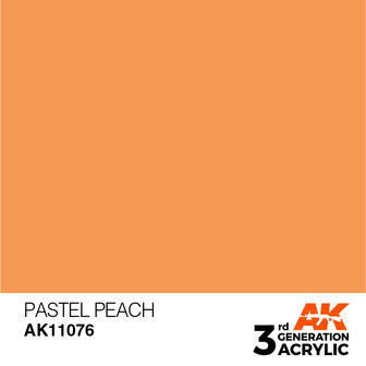 AK11076 - Pastel Peach  - Pastel - 17 ml - [AK Interactive]