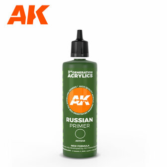 AK11246 - Russian Green Primer  - 100 ml - [AK Interactive]