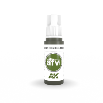 AK11339 - Olive Drab N&ordm; 9 (FS33070) - Acrylic - 17 ml - [AK Interactive]