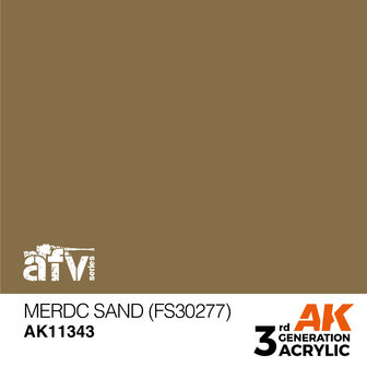 AK11343 - MERDC Sand (FS30277) - Acrylic - 17 ml - [AK Interactive]