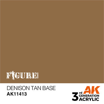 AK11413 - Denison Tan Base - Acrylic - 17 ml - [AK Interactive]