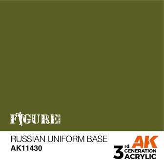 AK11430 - Russian Uniform Base - Acrylic - 17 ml - [AK Interactive]