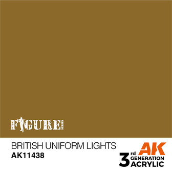 AK11438 - British Uniform Lights - Acrylic - 17 ml - [AK Interactive]